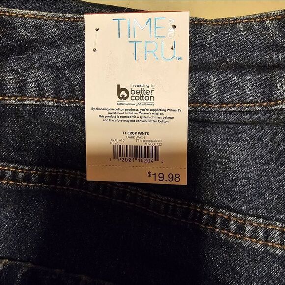 Time & Tru jeans Women's 8 recive both pair NWT - Picture 5 of 6